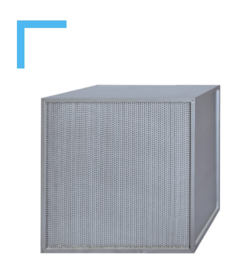JAF HEPA filter- Tetracel- PTFE aluminium separator with Mini pleat filter- high temperature resistant